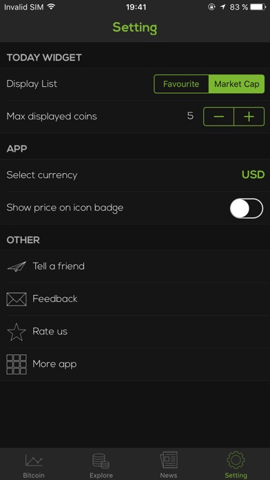 Crypto Currency -Bitcoin Price screenshot 4