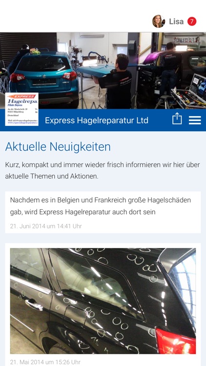 Express Hagelreparatur Ltd