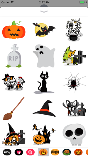 Happy Halloween Haunted Emojis(圖1)-速報App