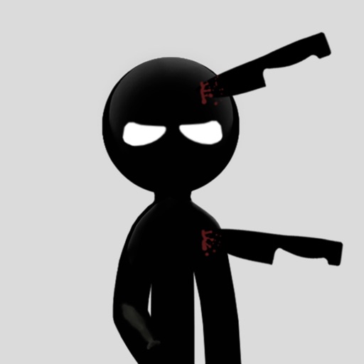 Stickman Knife Shadow Attacks