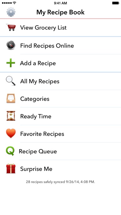 My Recipe Book Organizer screenshot1