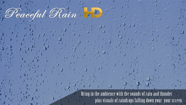 Peaceful Rain HD