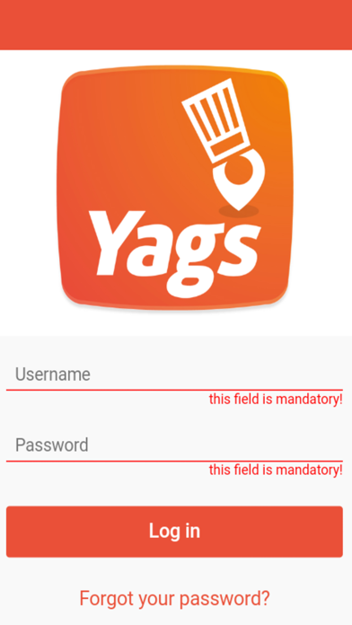 How to cancel & delete Yags Order Taking App from iphone & ipad 3