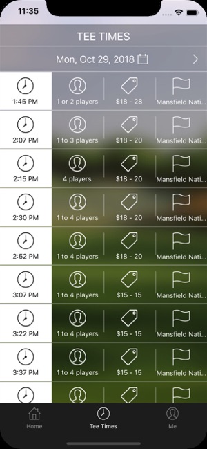 Mansfield National Tee Times(圖3)-速報App