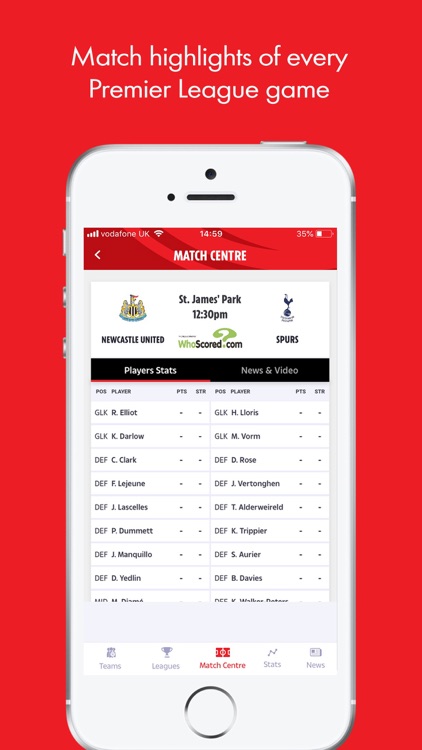 Dream Team Fantasy Football