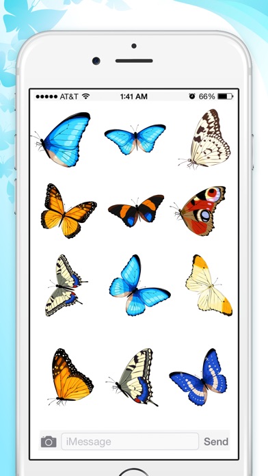 Butterfly Animated Stickers screenshot 3