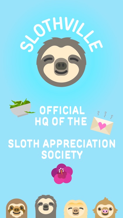 Official Slothville Stickers