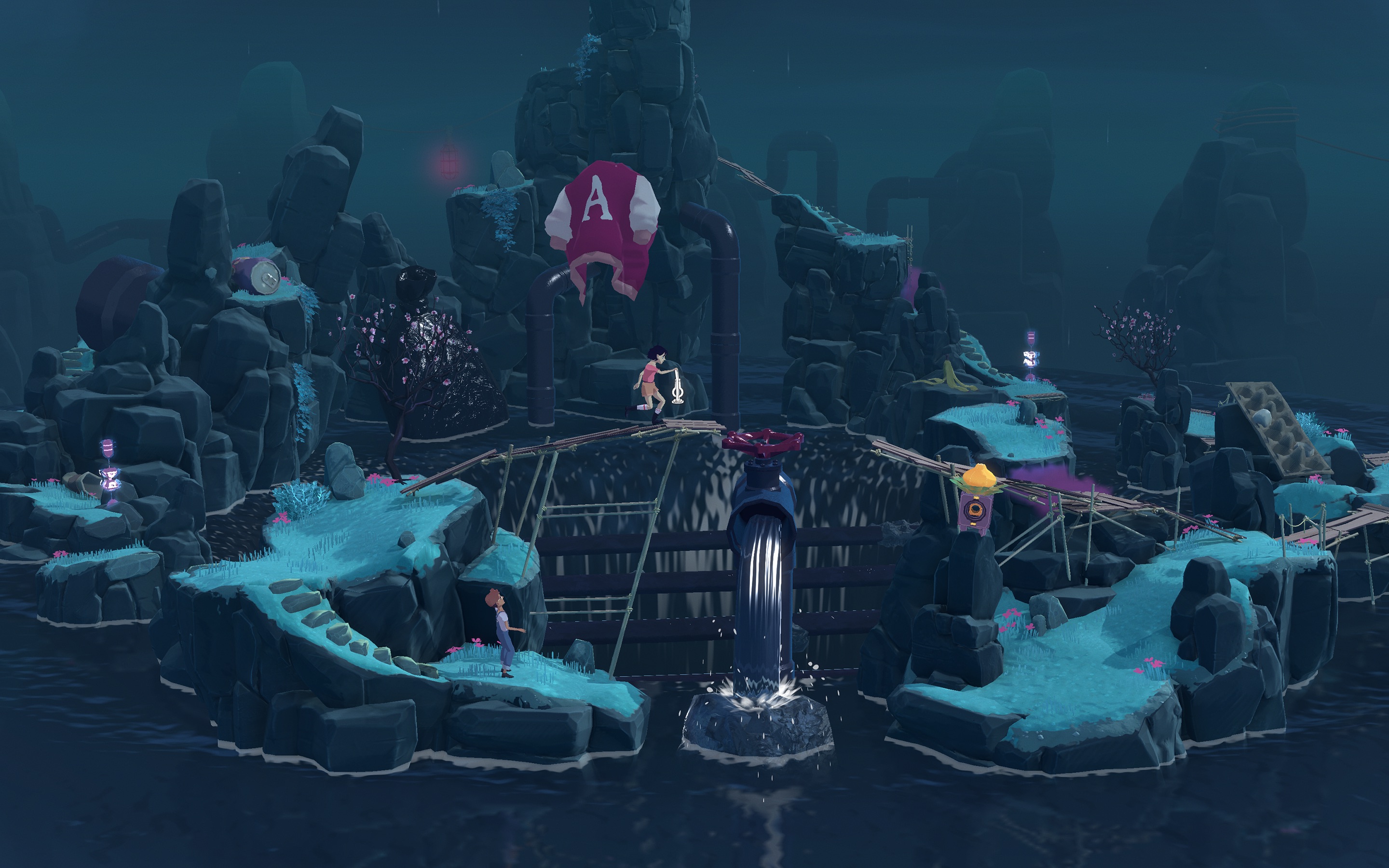 Screenshot do app The Gardens Between