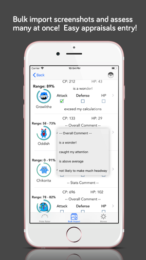 Poke Rater, IV from screenshot(圖4)-速報App