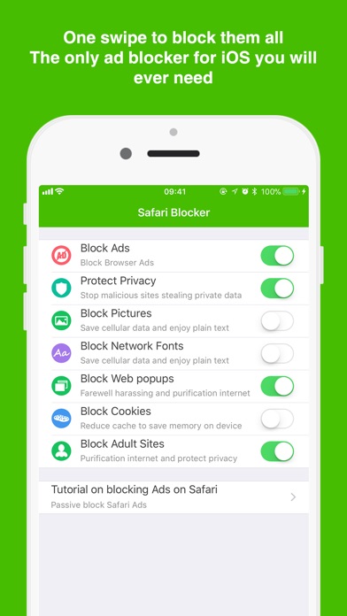 iAdBlocker - Block pop-up ads screenshot 2