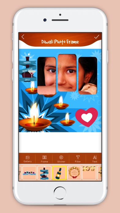 Diwali Photo Frame - Sticker screenshot 4