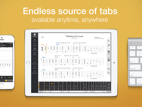 Tab Pro Multitrack Guitar Tabs screenshot 2