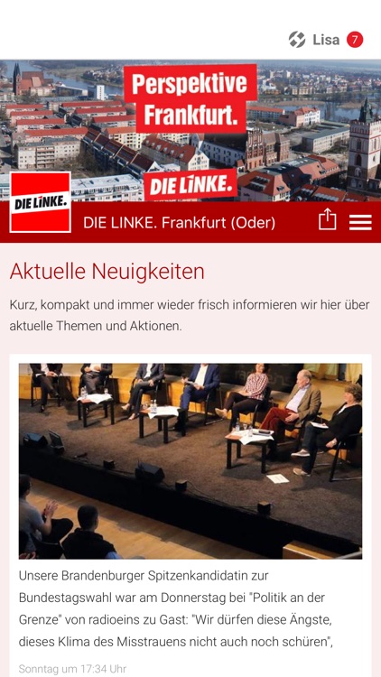 DIE LINKE. Frankfurt (Oder)