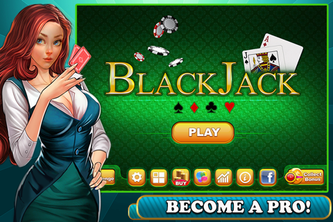 BlackJack - Casino Style! screenshot 2