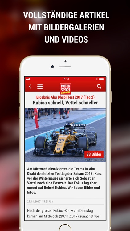 MOTORSPORT aktuell News screenshot-3