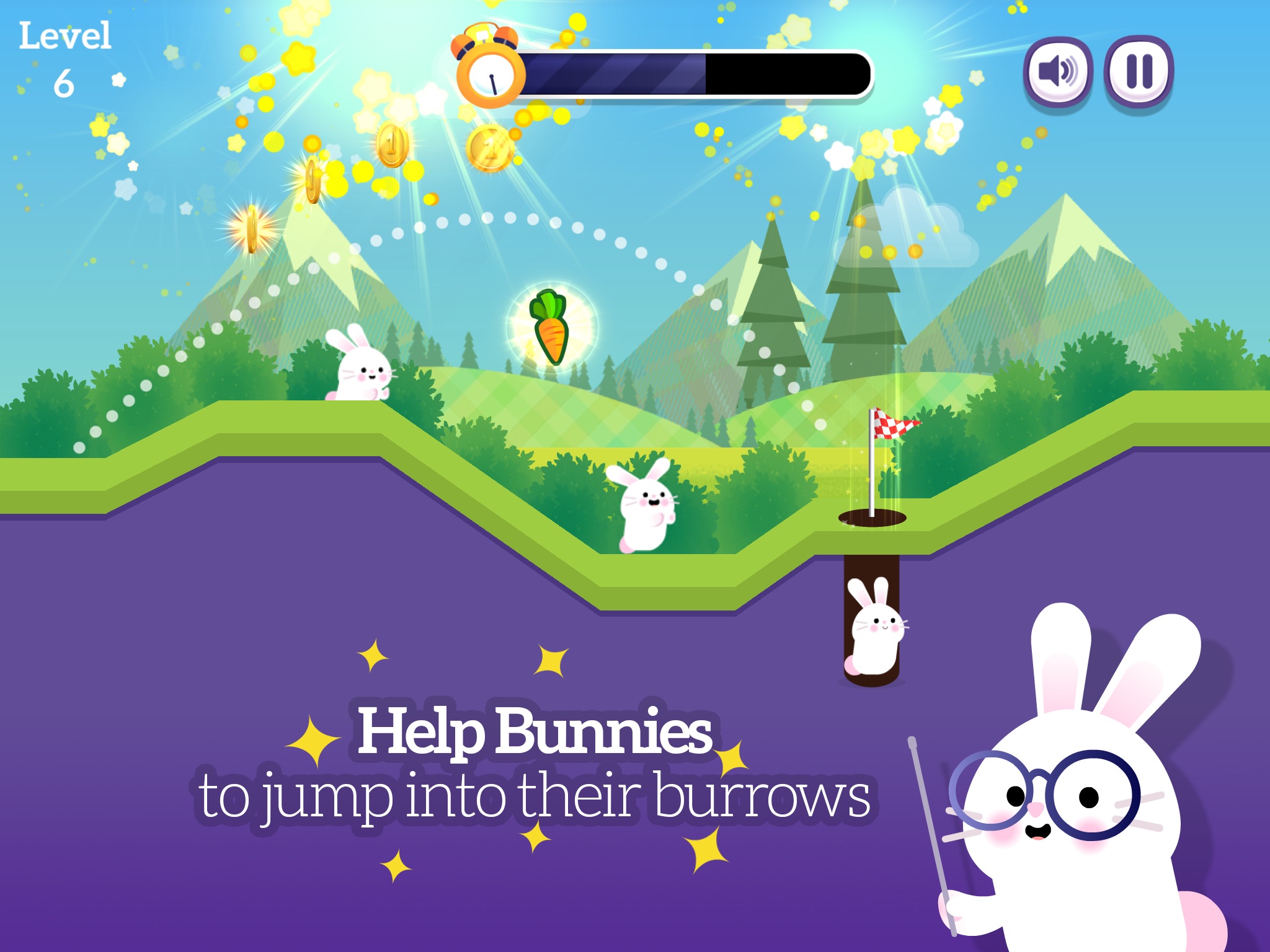 Bunny Golf Arcade screenshot 2