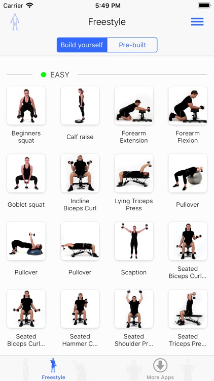 Virtual Trainer Dumbbell