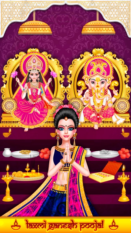 Indian Doll Diwali Celebration