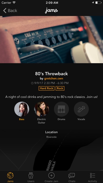 Jams - Musician finder screenshot 2