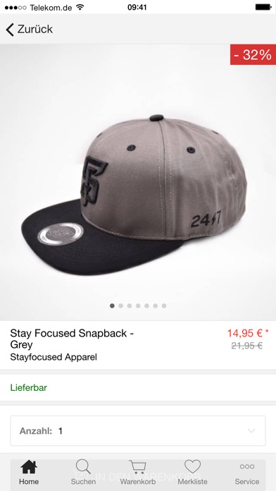 StayFocused | Onlineshop screenshot 3