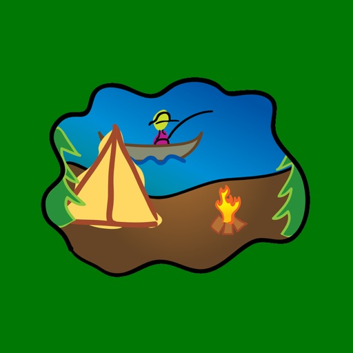 Hiking & Camping Stickers icon