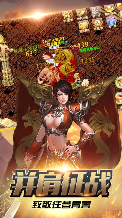 烈焰之光:超炫角色扮演动作游戏 screenshot-4
