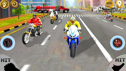 Bike Attack Traffic Racer 2019 screenshot 2