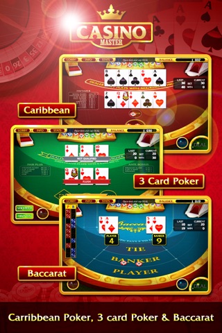Casino Master - Slots Poker screenshot 2