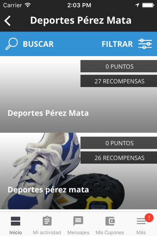 Deportes Pérez Mata screenshot 2