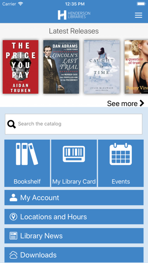 Henderson Libraries(圖1)-速報App