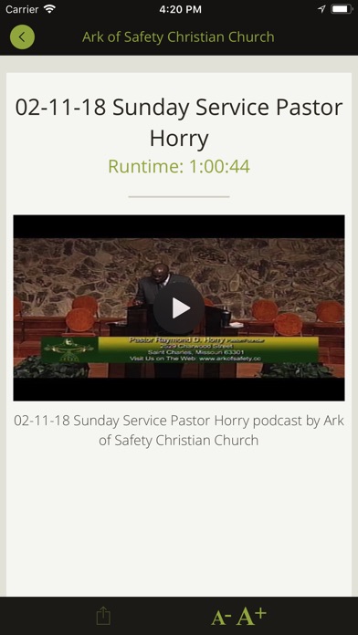 Ark of Safety Christian Church screenshot 3