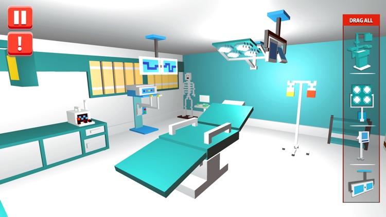 Hospital Craft Building Sim