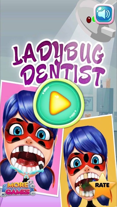 Ladybug Dentist Salon Doctor screenshot 4