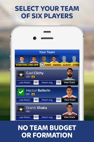 Sky Sports Fantasy Six-a-Side screenshot 2