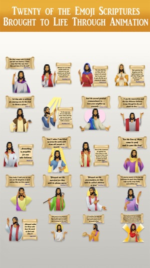 Jesus Speaks Scripture Emoji's(圖6)-速報App