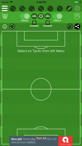 Game screenshot Soccer Tactics Board apk