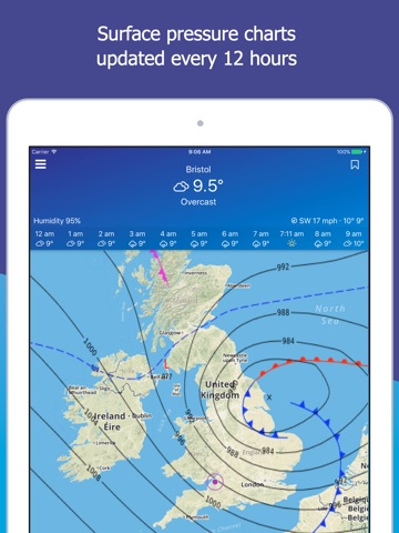 UK Weather Maps and Forecast screenshot 2