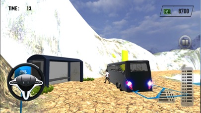 Winter Bus Snow Simulator 3D screenshot 4