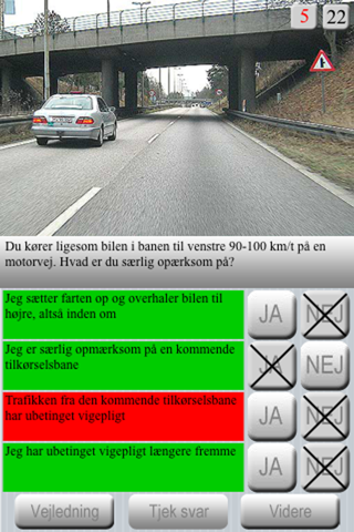 Teoriprøver screenshot 2