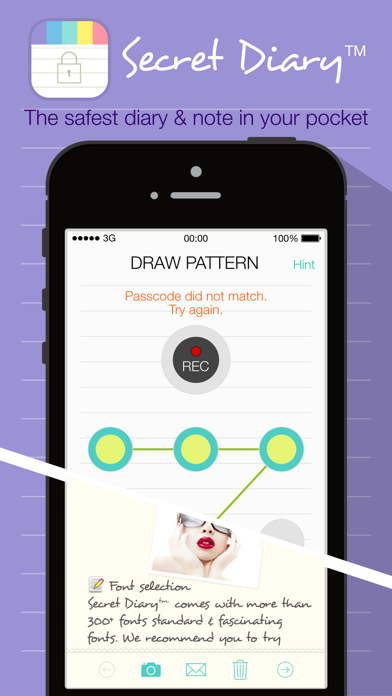 Secret Diary Keep Private Note Screenshot 1