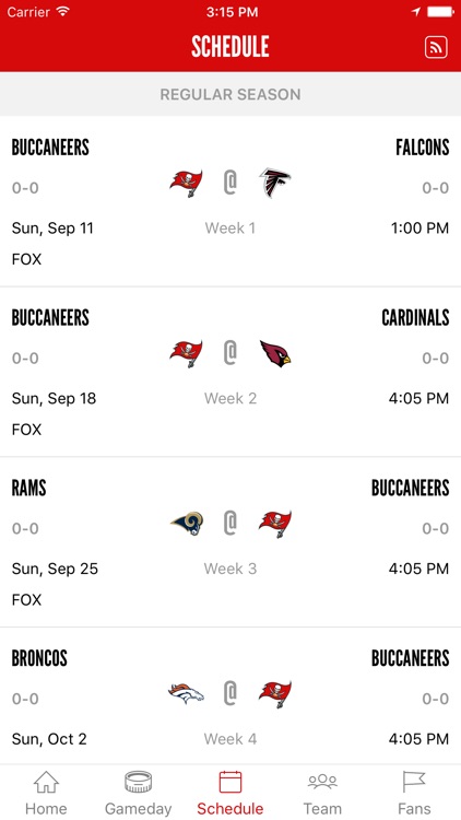 Tampa Bay Buccaneers Official screenshot-3