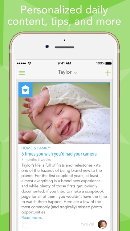 Ovia Baby | First Milestones & Development Tracker screenshot-3
