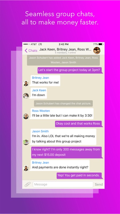 Blabber - Make Money Messenger screenshot 4