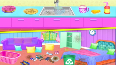 Girls Cleanup House Cleaning screenshot 3
