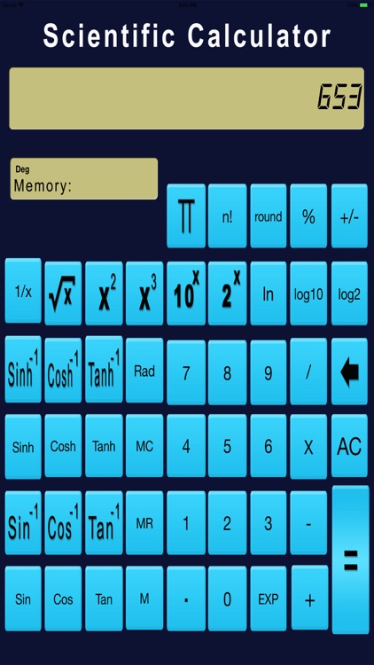 Real Scientific Calculator