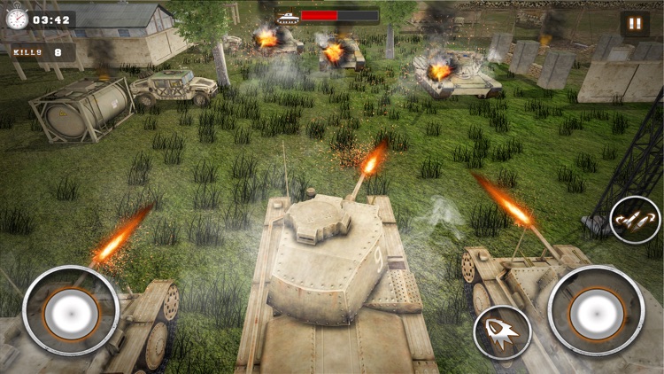 Mini Tank Battle Blitz 3D