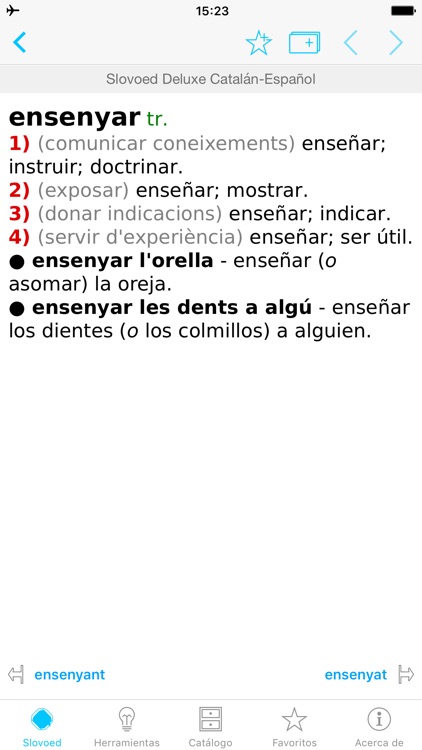 Spanish <> Catalan Dictionary