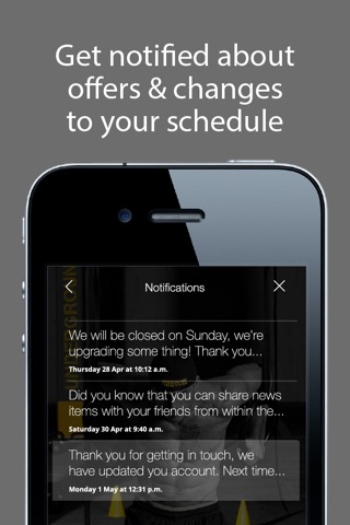 Underground Fitness App screenshot 4