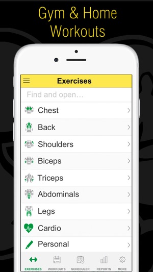 Fitness - Workout for Gym|Home Screenshot