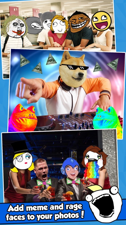 InstaMeme! - Photo Editor with Funny Meme Stickers